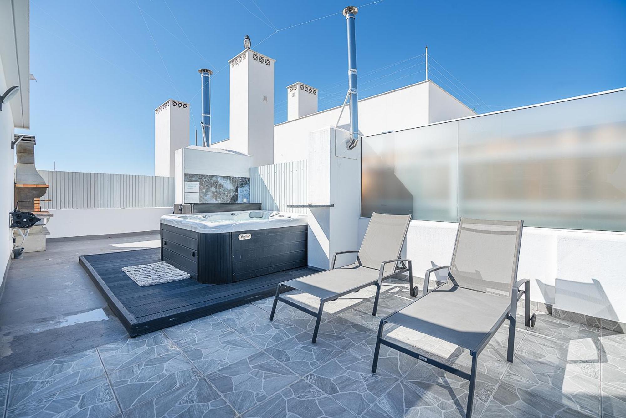 New Luxury Penthouse Beachfront In The Algarve Armacao de Pera Bagian luar foto